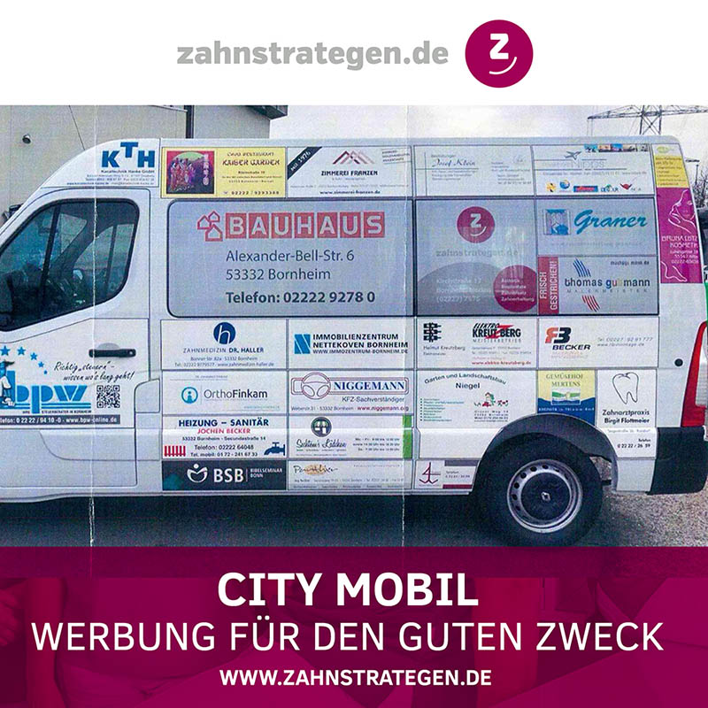 Citymobil Zahnarztpraxis Zahnstrategen in Bornheim