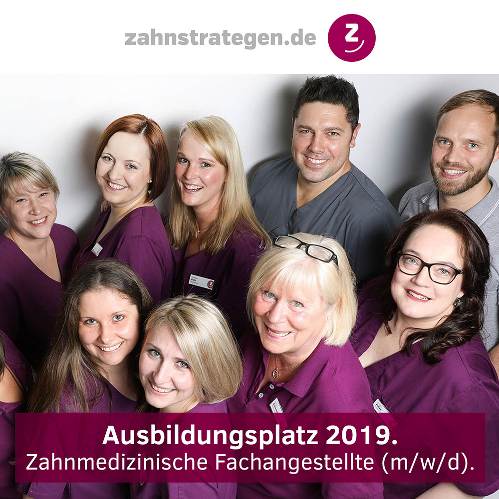 Ausbildungsplatz - Jetzt bewerben! Zahnarztpraxis in Bornheim-Merten